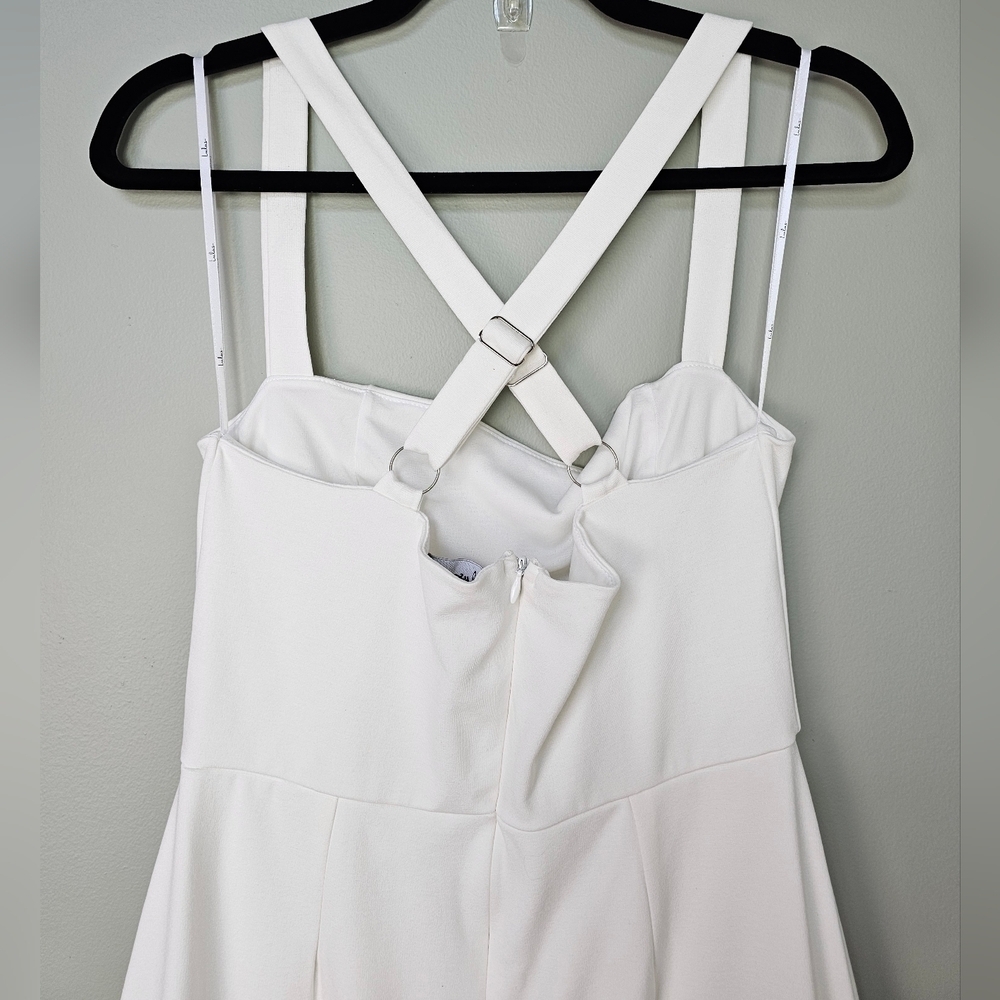Lulus Rumi White Sleeveless Column Midi Dress - Picture 9 of 12